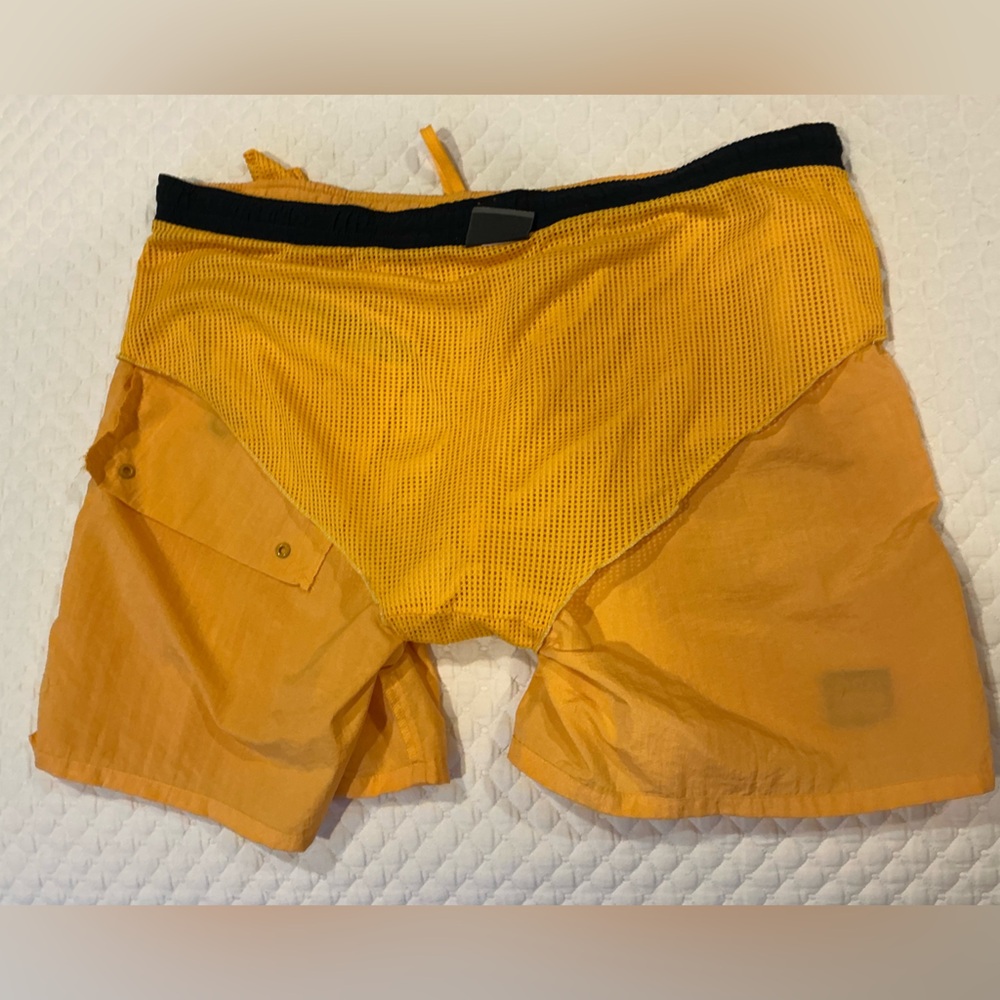 Speedo Men’s Yellow Orange Swim Trunks Board Shorts XL-XXL - Picture 8 of 11